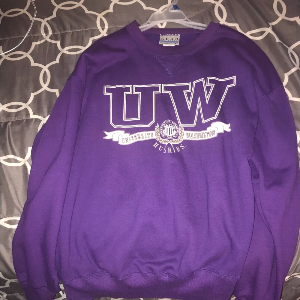 University of Washington huskies sweatshirt men’s L